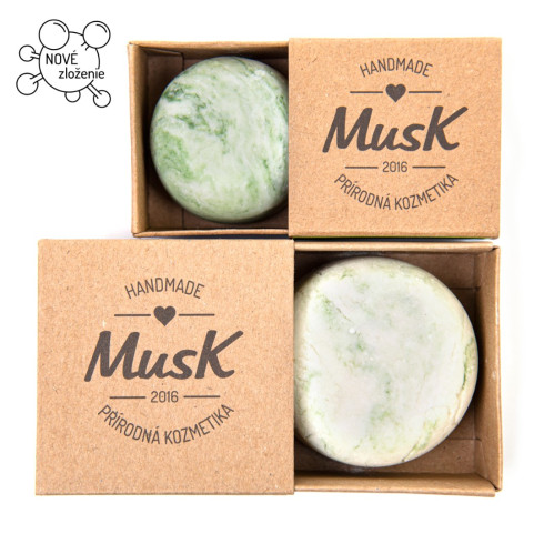 Tuhý šampon - Svěží ráno 40g, pro mastné vlasy, bez obalu