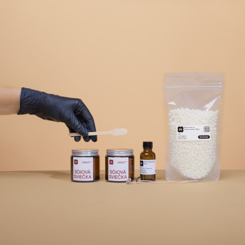 Vyrob si SÓJOVÚ SVIEČKU