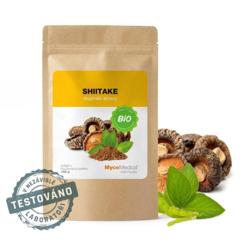 BIO Shiitake - ve formě prášku