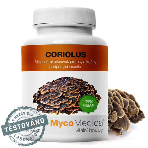 Coriolus 40% 90ks - Veterinární přípravek