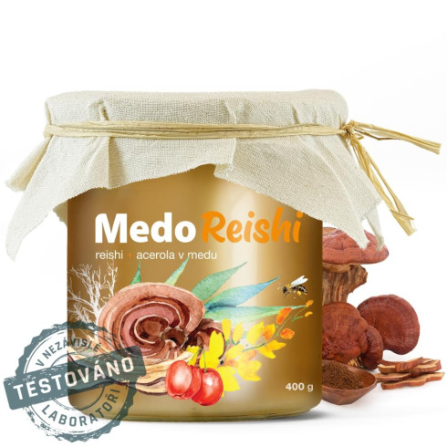 Včelí med - MedoReishi 400g