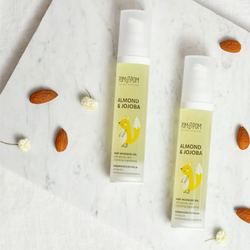 Almond & Jojoba baby masážní olej pro miminka 50ml Almond & Jojoba baby masážní olej pro miminka 50ml