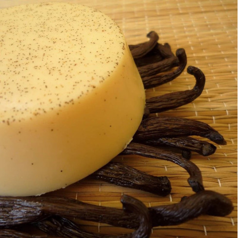 Masážna kocka - Vanilková 100g