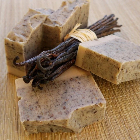 Peelingové mydlo - Vanilka 100g