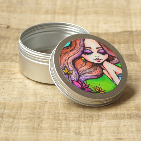 Přenoska - plechovka hliníková - Dívka, vyšší