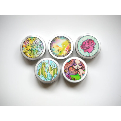 Přenoska - plechovka hliníková - Dívka, vyšší