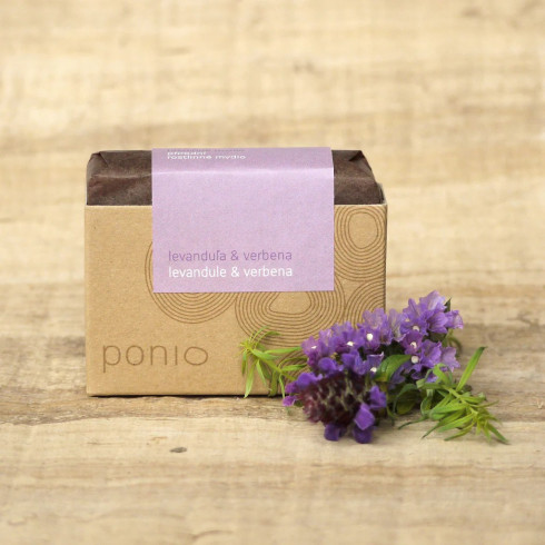 Přírodní mýdlo - Levandule & Verbena 100g