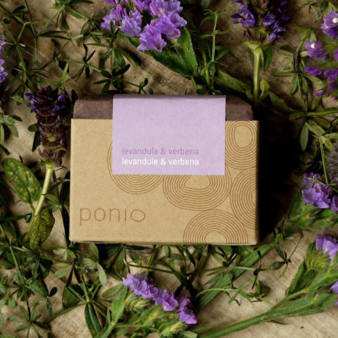 Přírodní mýdlo - Levandule & Verbena 100g