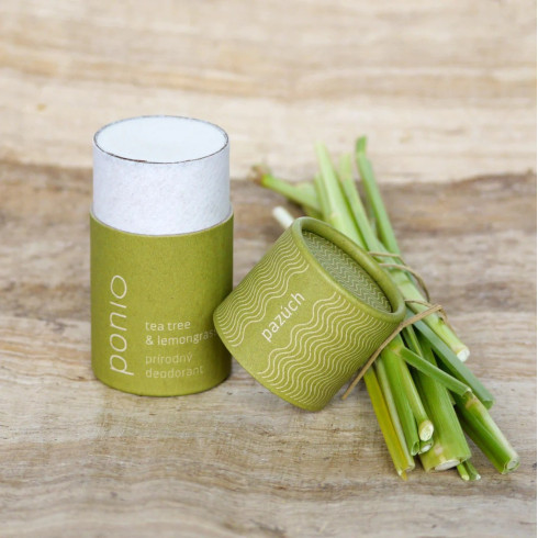 Prírodný deodorant - Tea tree & Lemongras 50ml Prírodný deodorant - Tea tree & Lemongras 50ml