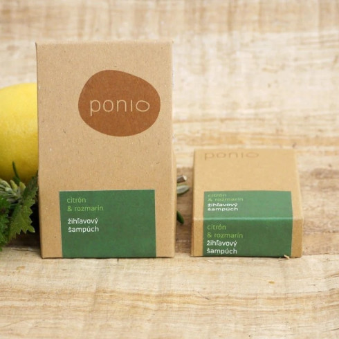 Žihľavový šampúch - Citrón & rozmarín 30g