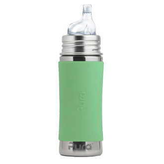 Pura nerezová láhev s náustkem - Green 325ml Pura nerezová láhev s náustkem - Green 325ml