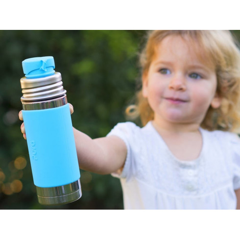 Pura nerezová láhev se sportovním uzávěrem - Aqua 325ml Pura nerezová láhev se sportovním uzávěrem - Aqua 325ml