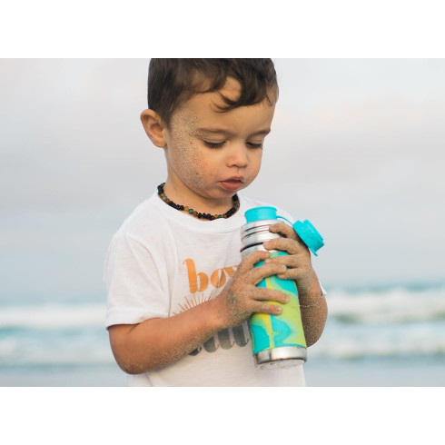 Pura  nerezová fľaša so športovým uzáverom - Monster 325ml