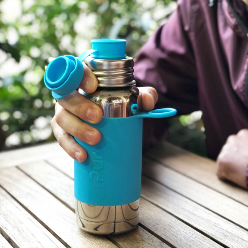 Pura TERMO fľaša so športovým uzáverom - Aqua 475ml