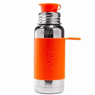 Pura TERMO fľaša so športovým uzáverom - Oranžová 475ml Pura TERMO fľaša so športovým uzáverom - Oranžová 475ml