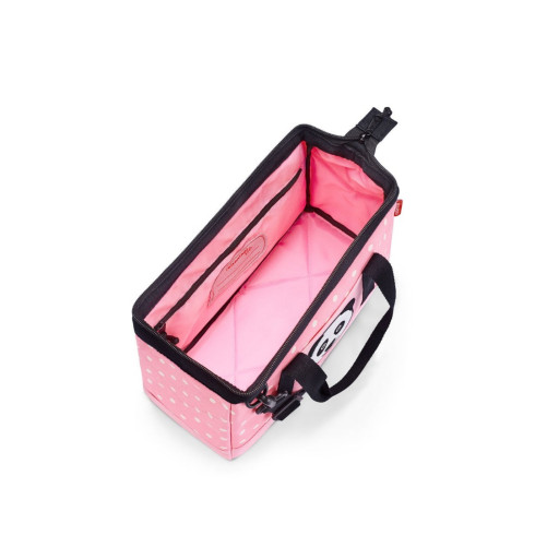 Cestovná taška Allrounder XS kids- Panda dots pink
