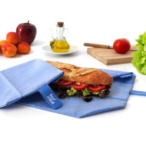 Eko vrecko na desiatu Boc'N Roll Eco - Blue