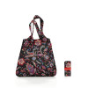 Nákupní skládací taška Mini Maxi Shopper - Paisley Black