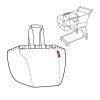 Taška Easyshoppingbag - Baroque Marble