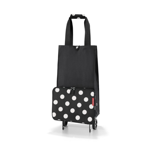 Taška na kolečkách - Dots White 30L