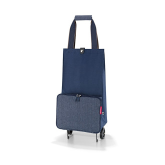 Taška na kolečkách - Herringbone Dark Blue 30L Taška na kolečkách - Herringbone Dark Blue 30L
