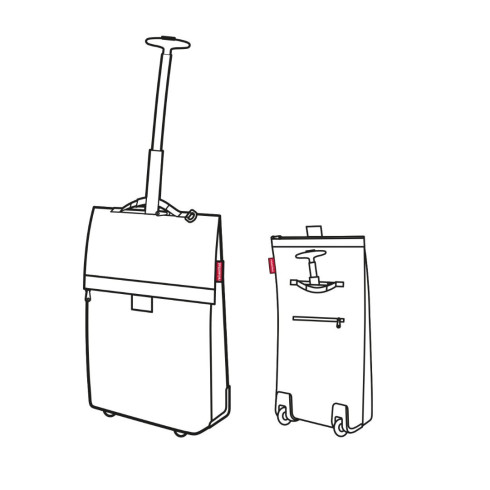 Taška na kolieskach Trolley - Dots 43L