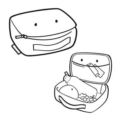 Termobox na jedlo Thermocase - Panda Dots Pink Termobox na jedlo Thermocase - Panda Dots Pink