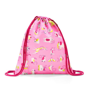 Kapsa na záda Mysac kids abc friends pink Kapsa na záda Mysac kids abc friends pink