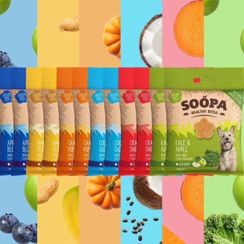 Pamlsky Healthy Bites - Brusnice & sladké zemiaky, 50g