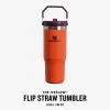 STANLEY Thermobecher The IceFlow™ Flip Straw Tumbler - Tigerlily 890ml