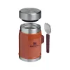 STANLEY Thermobehälter für Essen The Legendary Food Jar + Spork 0,4L / 14oz Hammertone Clay