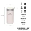 STANLEY Termohrnek The AeroLight Transit Mug - Rose Quartz 350ml