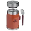 STANLEY Termohrnek The Legendary Food Jar + Spork .4L / 14oz Hammertone Clay 