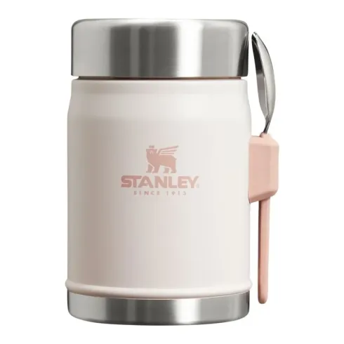 STANLEY Termohrnek The Legendary Food Jar + Spork - Rose Quartz 400ml