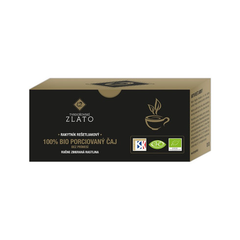 100% Bio čaj - Rakytníkový 60g, porciovaný