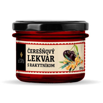 Lekvár - Čerešňový s rakytníkom 220g Lekvár - Čerešňový s rakytníkom 220g