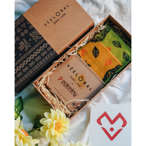 Darčeková krabička - Na Včelobal, papierová, Včelobal