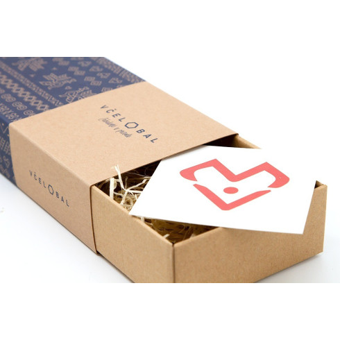 Darčeková krabička - Na Včelobal, papierová, Včelobal