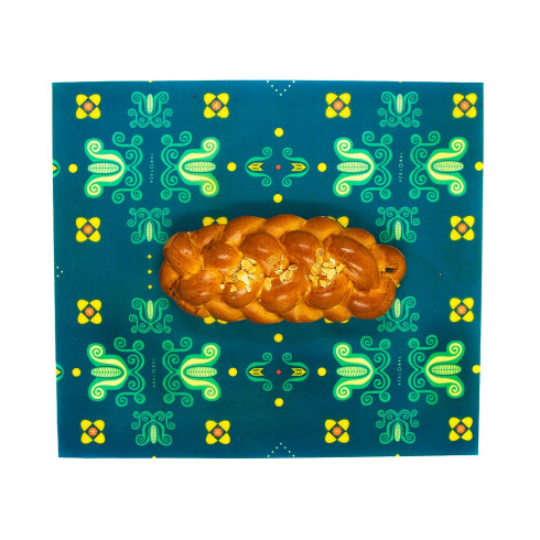 Voskový obrúsok - Folk, veľkosť XL 50x45cm, Včelobal