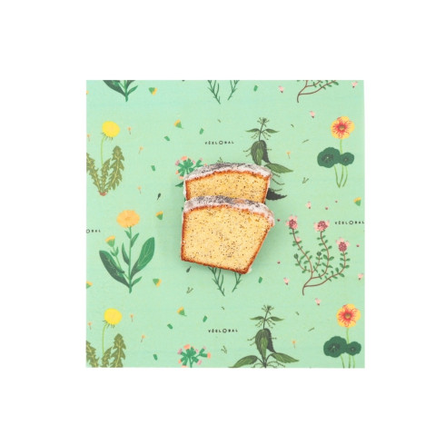 Voskový obrúsok - Herbár, veľkosť L 34x37cm, Včelobal