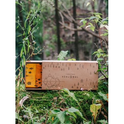 Voskový obrúsok - Outdoorové balenie, Včelobal Voskový obrúsok - Outdoorové balenie, Včelobal