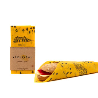 Voskový obrúsok - Turista, veľkosť L 37x34cm, Včelobal