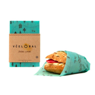 Voskový obrúsok - Turista, veľkosť M 27x25cm, Včelobal