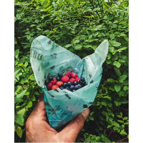 Voskový obrúsok - Turista, veľkosť M 27x25cm, Včelobal