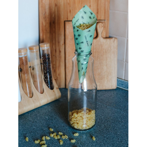 Voskový obrúsok - Zvieratká, veľkosť S 19x19cm, Včelobal