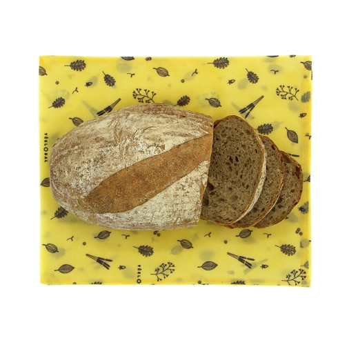 Voskový pytlík  - Luční květiny, M 27x33cm, Včelobal