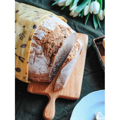 Voskový pytlík  - Luční květiny, M 27x33cm, Včelobal