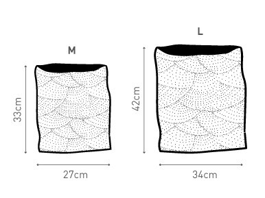 Voskový vak - Modrotlač, M 27x33cm, Včelobal