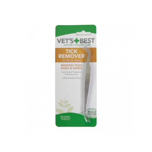 Pinzeta na vytahování klíšťat 2 v 1