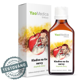 Bylinná tinktúra - Kladivo na Gu nervy 50ml Bylinná tinktúra - Kladivo na Gu nervy 50ml